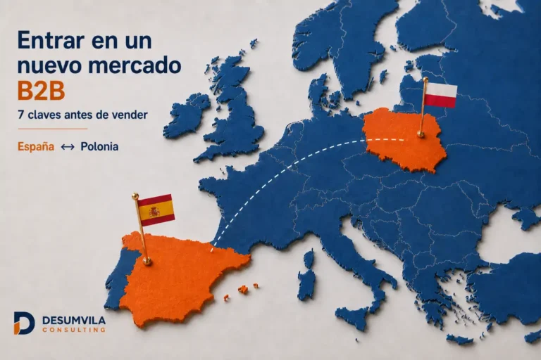 Entrar en un nuevo mercado B2B: conexión comercial entre España y Polonia